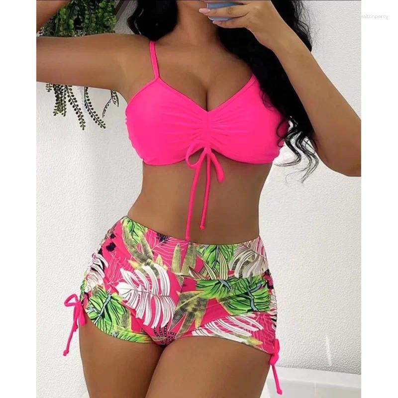 Swimwear Summer Swimsuits Tankini Sets Female For Sports Beach Wear Two-Piece Bathing Suits Pool Womens Swimming Suit 2024 Z260305-image-1096417404