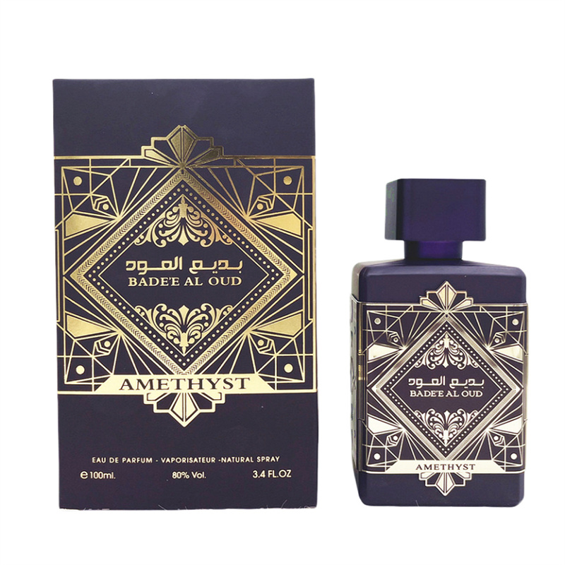 BADE'E AL OUD PERFUME 100ml Black Blue Bottle Fragrance Middle East Arab Dubai Unisex Perfume-image-406732897