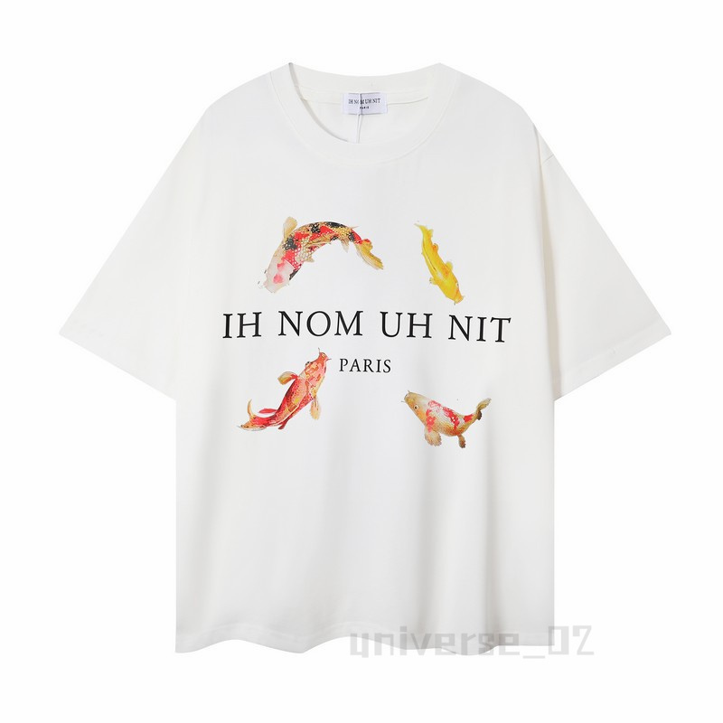 Ih Nom Uh Nit Mask Tshirt Mens Tshirts Men Women High Quality Pearl Man Graphic Tee Cotton Tops Summer Hip Hop Fashion Trend Loose Short Sleeve Stre