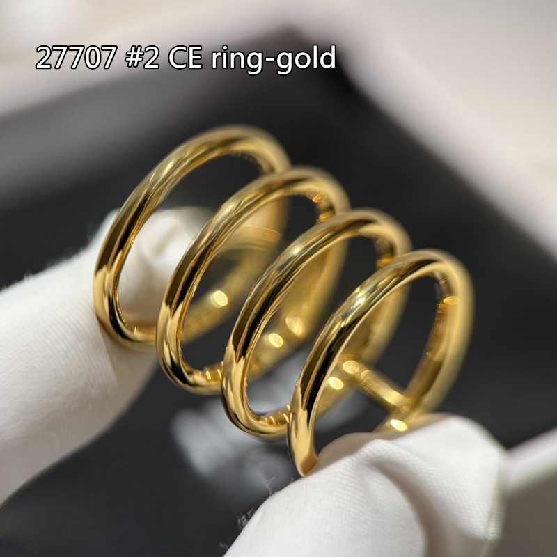 Ring bracelet necklace classic logo jewellery luxury design with gift box-image-764510714
