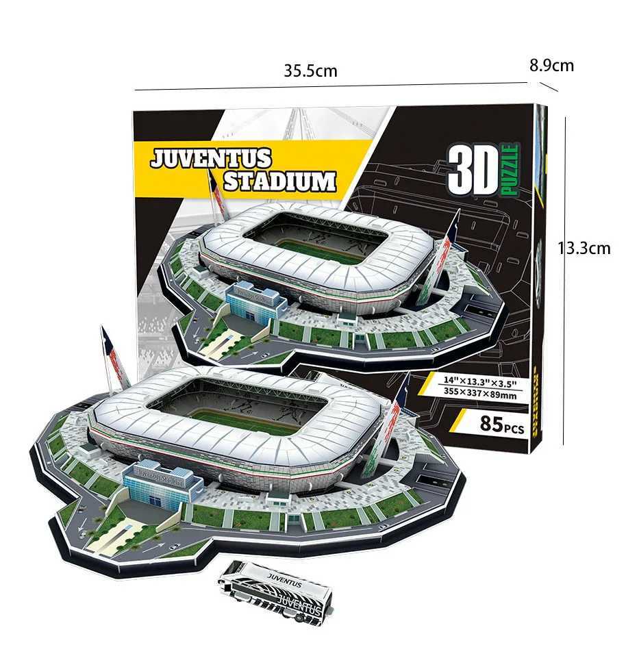 3D Puzzles PARC DEC PRINCES DIY Football Stadium 3D Puzzle Model Toy Gifts Kids Toys Educational Big Size SZ-image-994938184