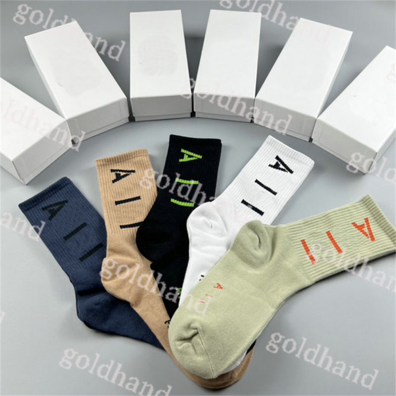 Brand Mens Cotton Sock Fashion Breathable Sport Sock Summer Street Skateboard Basketball Socks-image-995183544