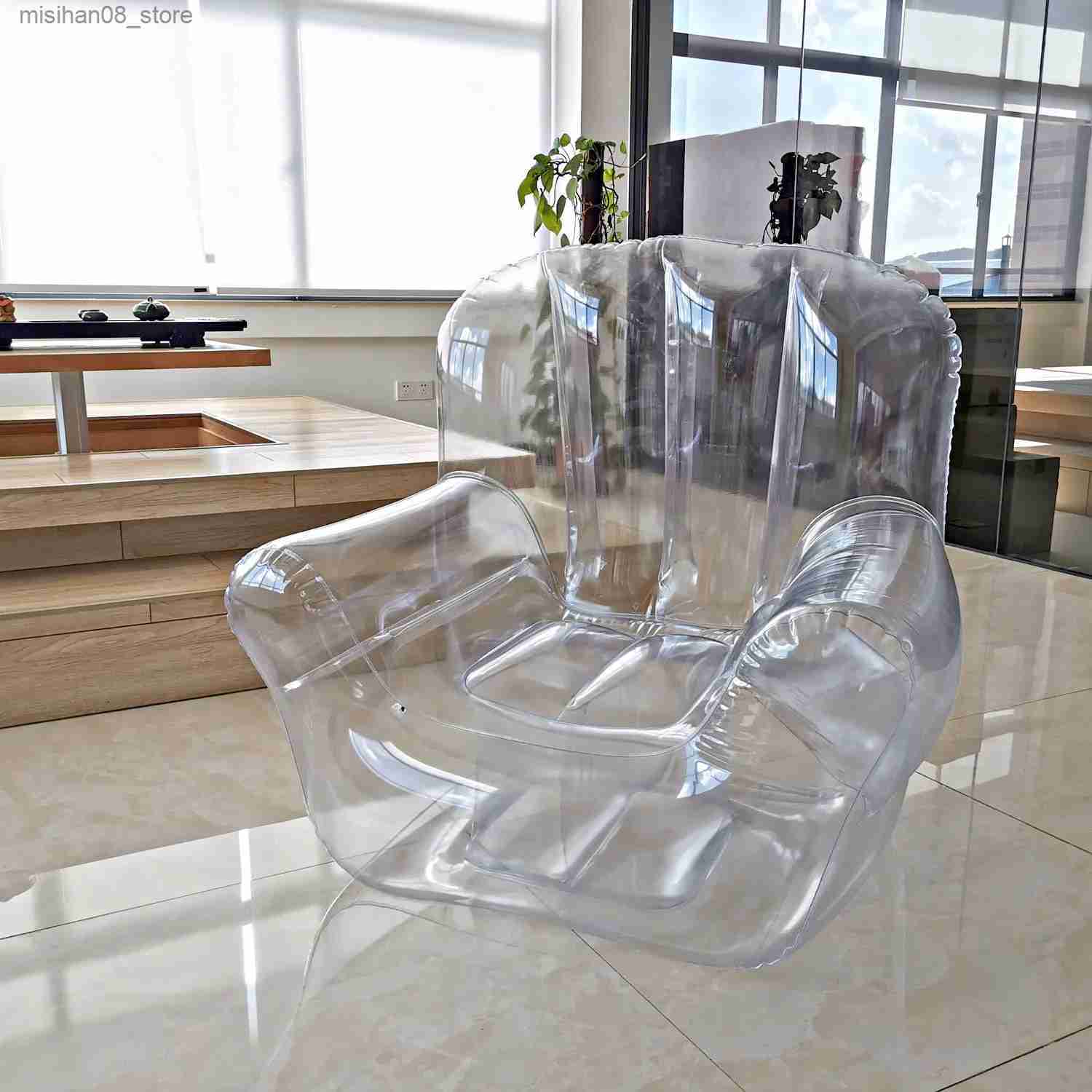 Other Furniture Joylove European Art Style Transparent Inflatable Design Can Be Used As Creative Photography Props Or Single Casual Large Sofa Q2-image-995406668