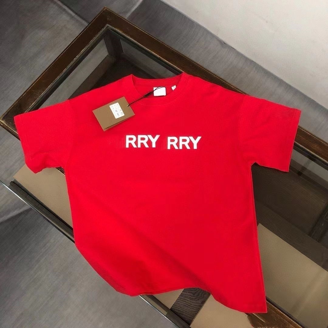 Tshirt Enfant T-shirt Summer Kid T-shirt Enfant Enfant à manches courtes Baby Clothes Classic Triangular Shape Girl Boy Shirt Clother with Letter