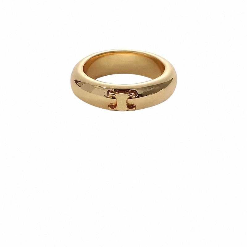 designer Band Rings Women Men Sier Gold Fi Ring 18k Gold Letter Band Ring Luxury Couple Rings Gift 41Lm#-image-995619048