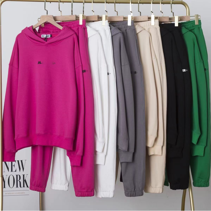 Womens Set Tracksuits Designer Hoodie Sweatpant Brand Suit 2-in-1 Spring Casual Outdoor High Street Sweatsuit Letter Printed Trousers-image-995630038
