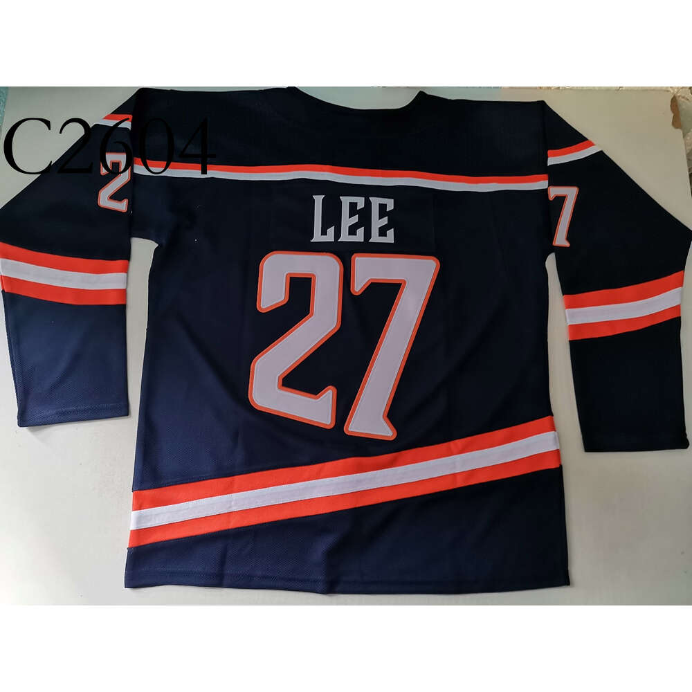 c26 Hockey jerseys Physical photos New York Fishermans Anders Lee CUSTOM BLANK Men Youth Women High School Size S-6XL or any name and number jersey