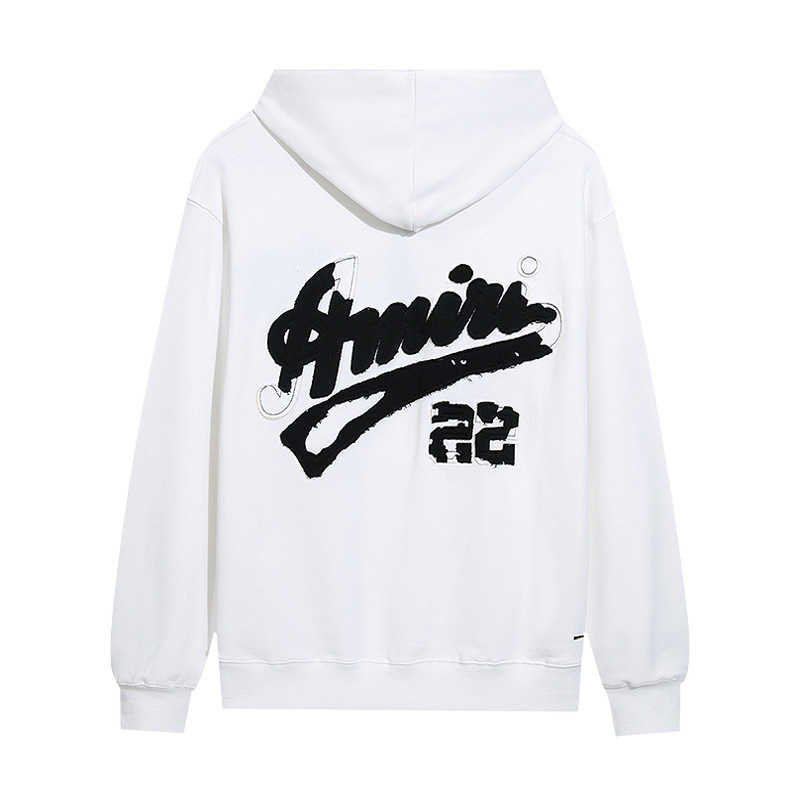 Men's Hoodies The new Aamiri youth embroidered letter logo casual hoodie for men and women in autumn and winter 2024 Q240627-image-989345203