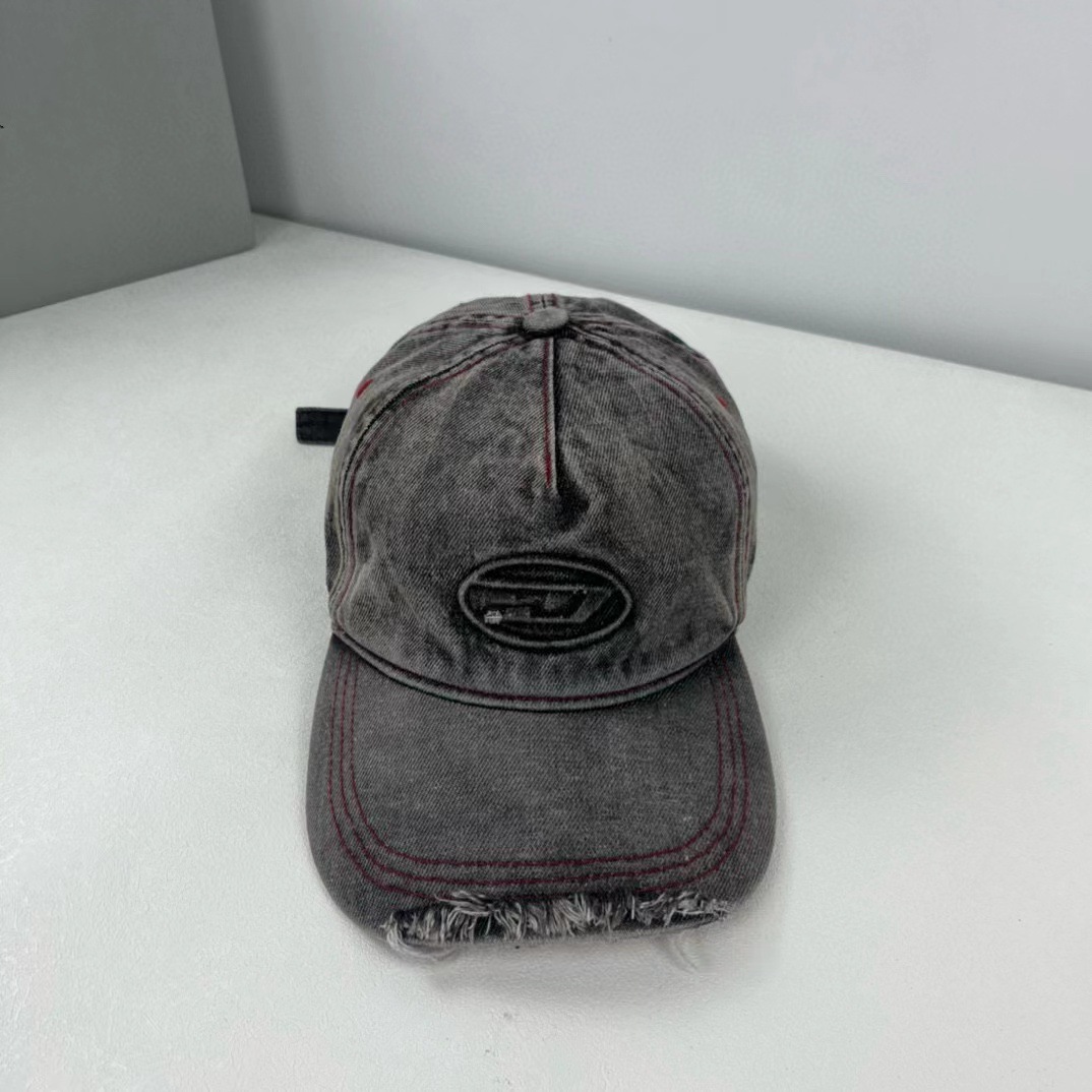 New Korean Cowboy Ball Caps Hole Baseball Hat European and American Casual Couple Cap-image-996041391