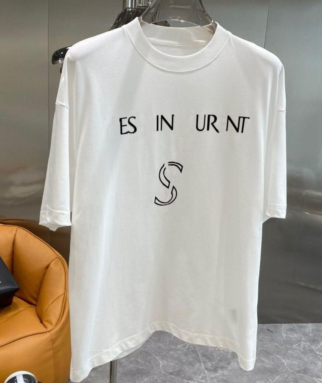 New Men's Tees Designer Shirts Letters Printing Short Sleeve T-Shirt Casual tops tees mens tall t shirts Asian size s-5xl-image-996061607