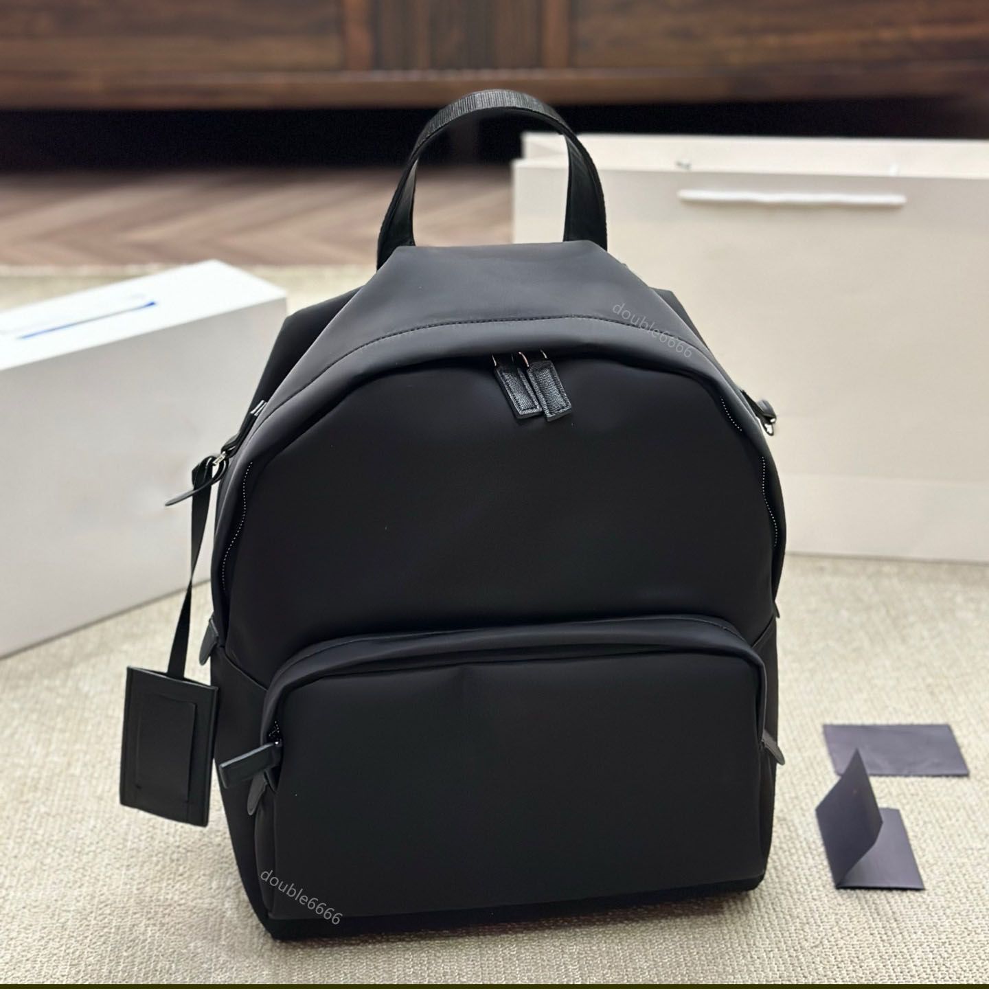Luxury Designer Men's Women's Nylon Tarpaulin Backpack Classic Messenger Bag Student Bag Book Bag Men's Shoulder Bag Crossbody Bag-image-988495447