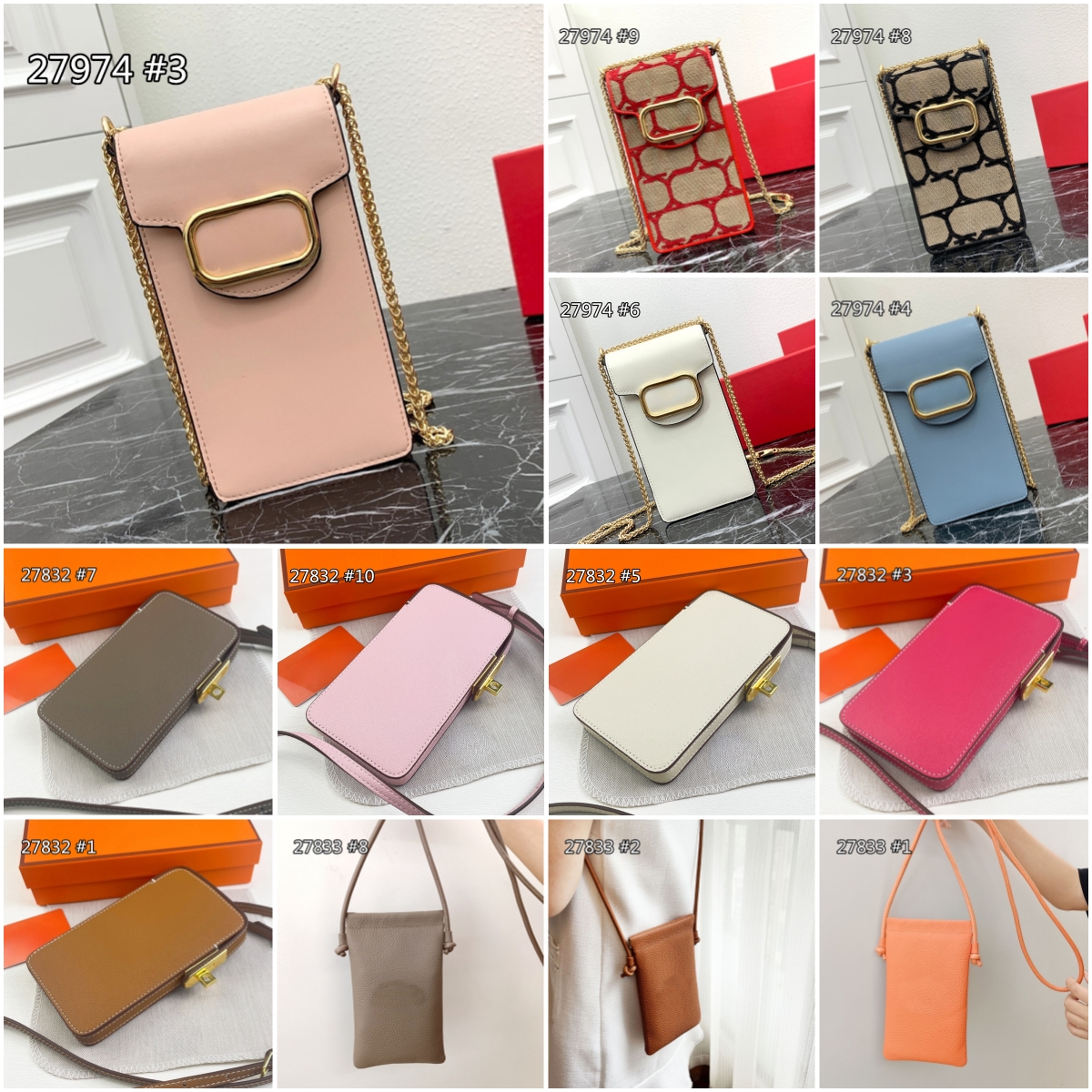 TOP Designer crossbody bag pouch purse phone case bags with gift box-image-995961057