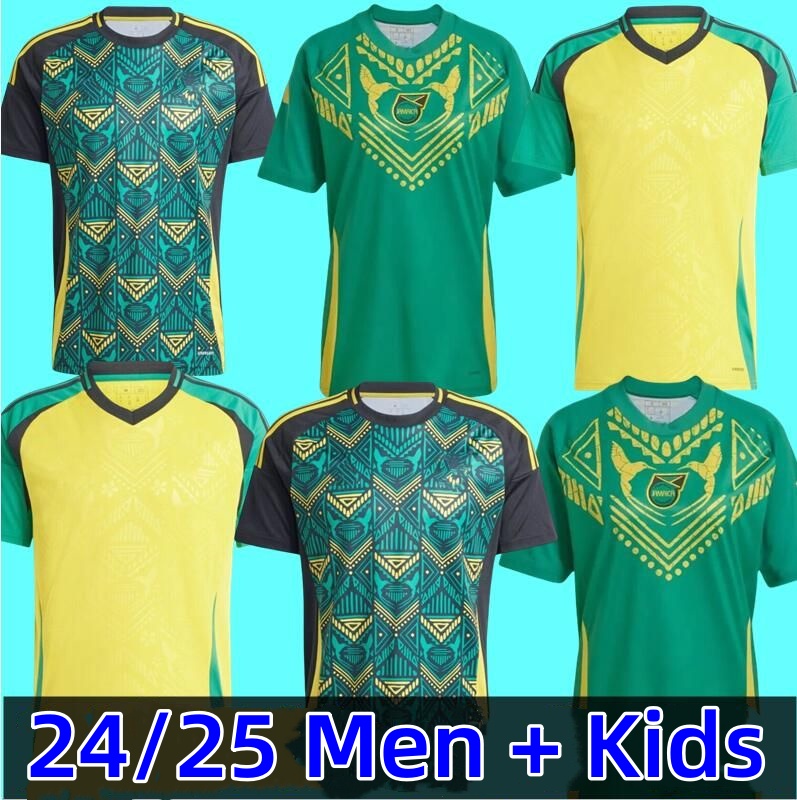 4XL Jamaica soccer jerseys 2024 2025 home away football shirt EARLE WHITMORE DAWES SINCLAIR ANTONIO NICHOLSON Men Training suit uniforms 24 25 Pr-image-996088731