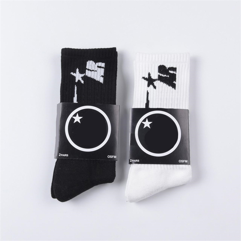 socks men high quality women sock designer pure cotton comfort Brand stockings hiphop black-image-996283985