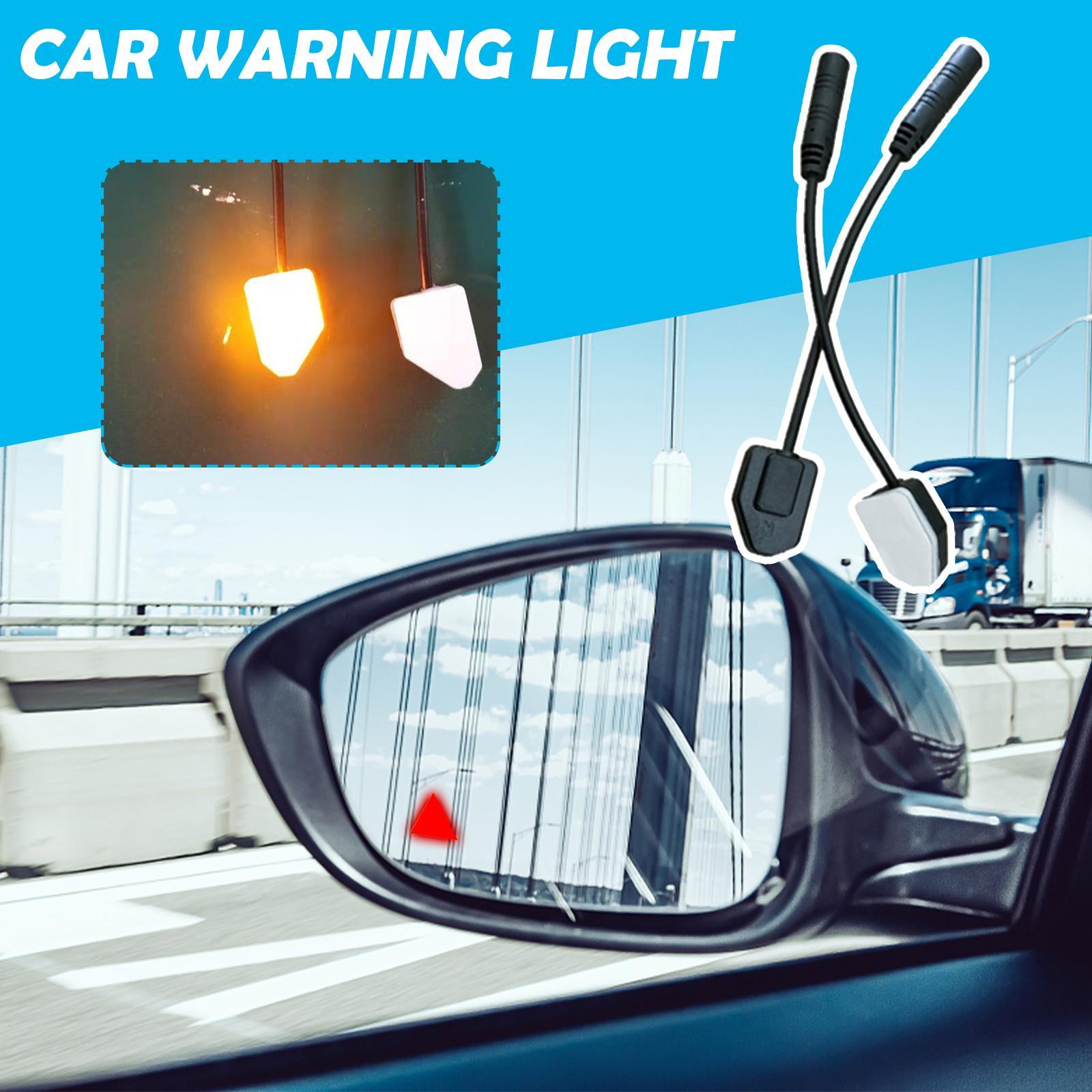 Car Blind Spot Monitoring System BSD Lens Light LED Radar Cross Drive Alarm Indicator TrafficAlert Ultrasonic Safety Sensor-image-996525812