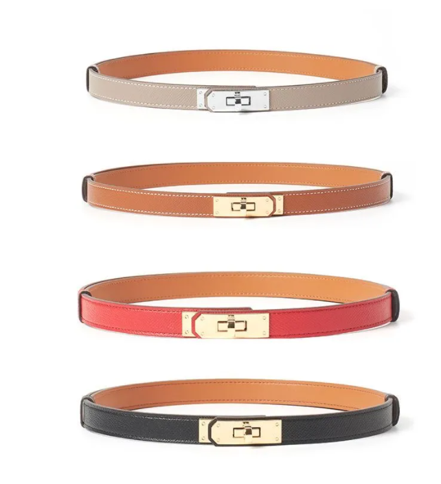 ceinture gold buckle Luxurys adjustable lady belt Genuine Leather designer womens belts man dress black white Mens Width 1.8cm elastic fashion wo-image-996265869