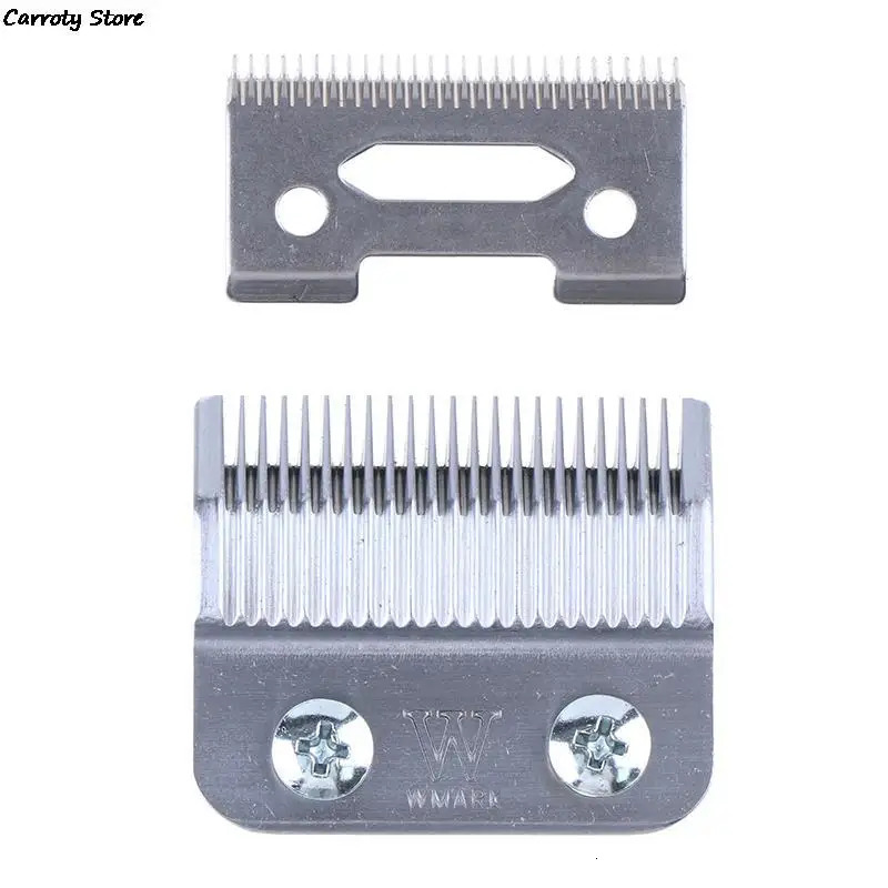 Professional 2pcs Blade For Barber Hair Clipper For Most Types Of Hair Clippers Replacement Blades Steel Blade 240627-image-996204293
