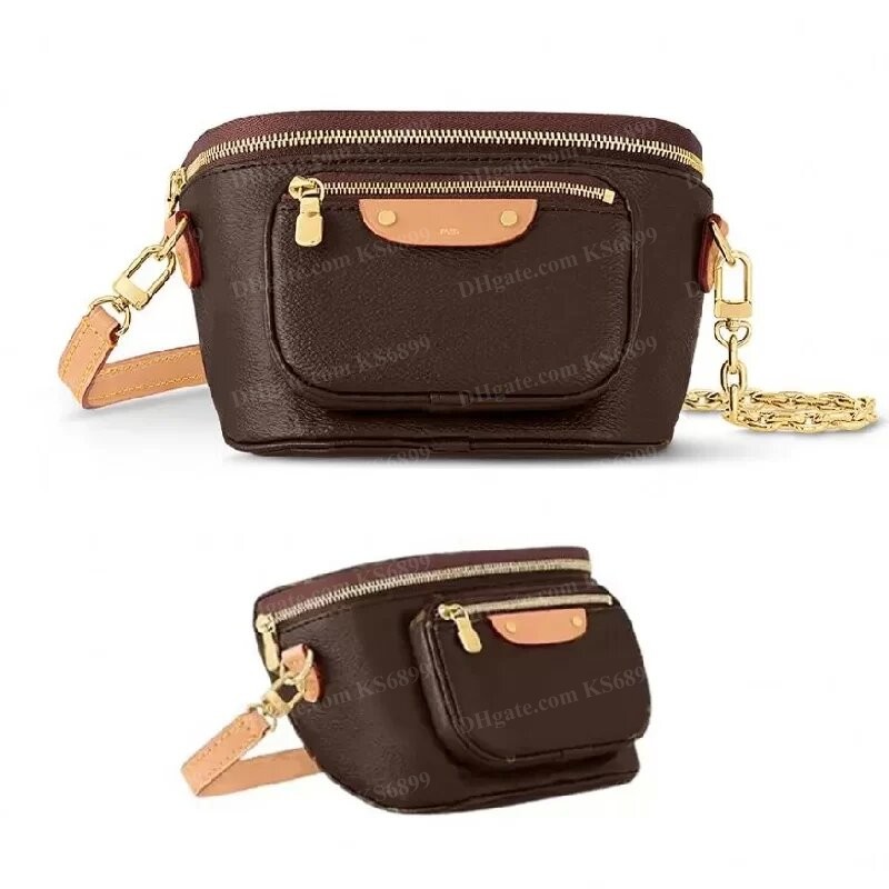 Designer bag Mini Bumbag Cross Body bags Fashion Shoulder Bags Waist Bag Belt Bag Woman Leather Chest Package Purse Luxury Outdoor Sport Coin Wal-image-996822664