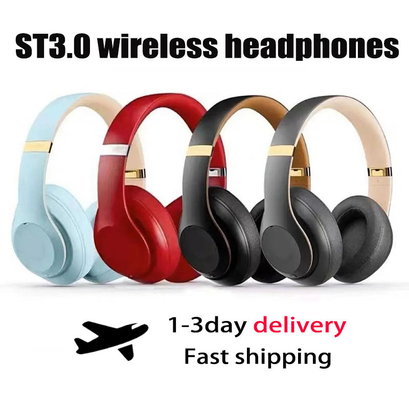 earphones Wireless Headphones Bluetooth earphone Noise Reduction Beat Headphones Waterproof Sports Headphones Local Warehouse ST3.0 bluetooth hea-image-997092421