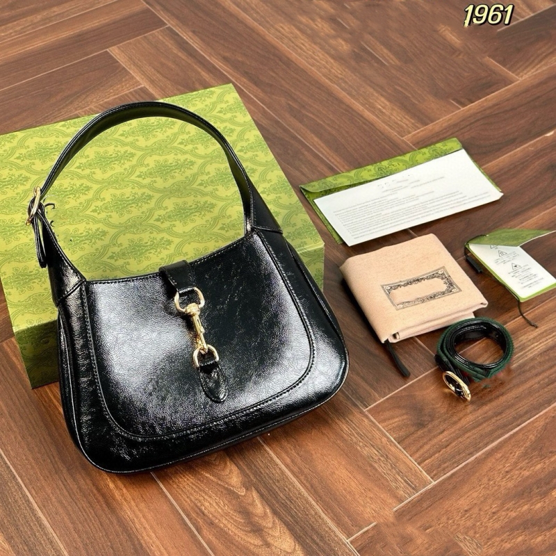 Famous Glossy leather fabric Handbags Designer Shoulder Bags Fashion Crossbody Purse Subaxillary Bag Luxury Women Totes bag-image-996962163