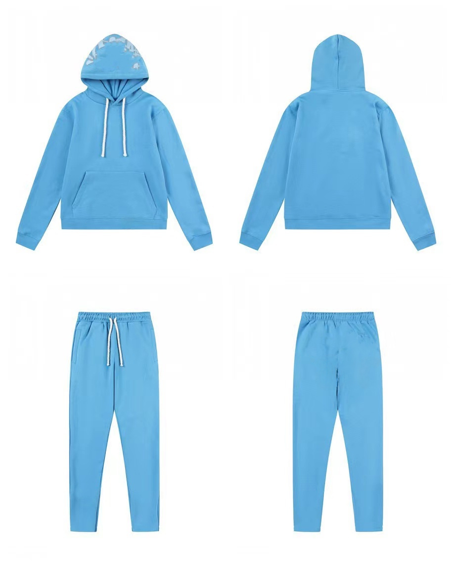 designer mens tracksuit mens hoodie designer pullover cool y2k streetwear sweartshirt pants loose Long Sleeve hoodies set Grey Graphic Crewneck H-image-996387442