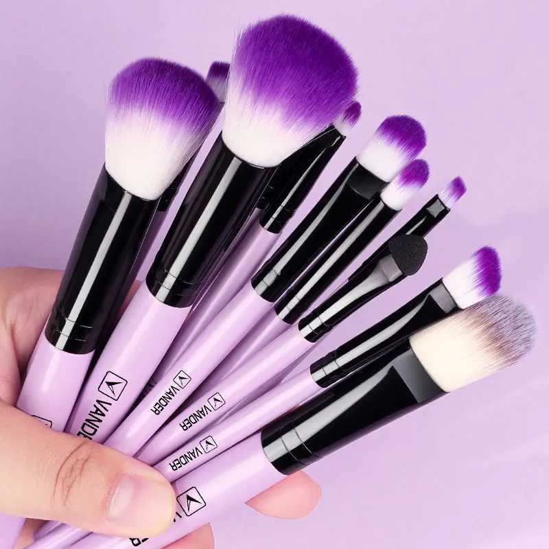 6-13Pcs Makeup Brushes Set Soft Fluffy for Cosmetics Foundation Blush Powder Eyeshadow Kabuki Blending Lip Eyeline Beauty Tools-image-997698106