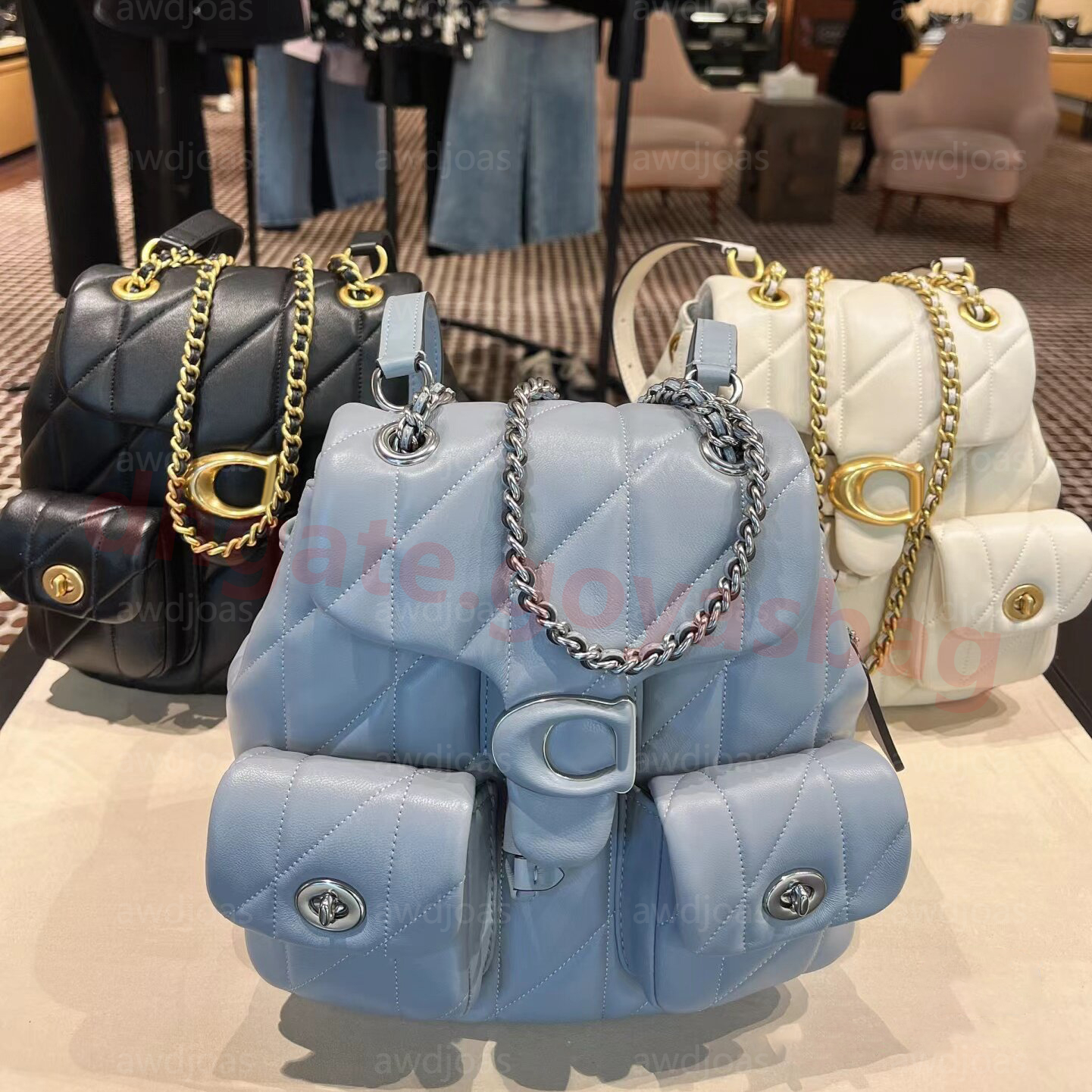 Tabby Backpack Bag Designer Shoulder Bag Summer School Handbag Shoulder Backpacks Beach Travel Handbags-image-997713723