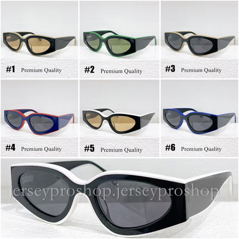 Lunettes de soleil double couleur haut de gamme pour femmes ou hommes Lunettes de soleil pour femmes