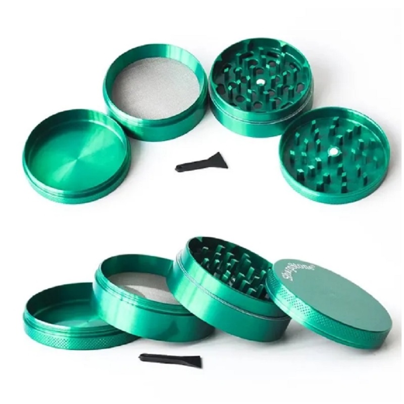 Sharpstone Smoking Herb 4 Part Zinc Alloy 40mm/50mm/55mm/63mm Spice Cracker Tobacco Metal 7 Colors Grinder for Accessories