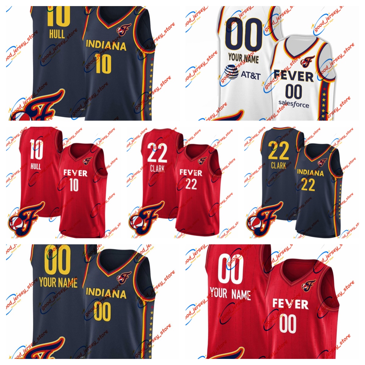 22 Caitlin Clark Indiana Fever Basketball Jersey 2024 Draft Rebel Men Women Youth Edition Victory Player Jersey Red Navy