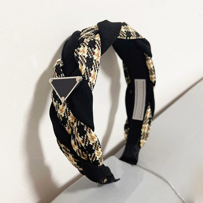 Fashion Girls Bow Hair Clips Vintage Design Plaid Hair Barrettes Spring Autumn Travel Hairjewelry Fashion Versatile French Headwear Lovers Family-image-847931735