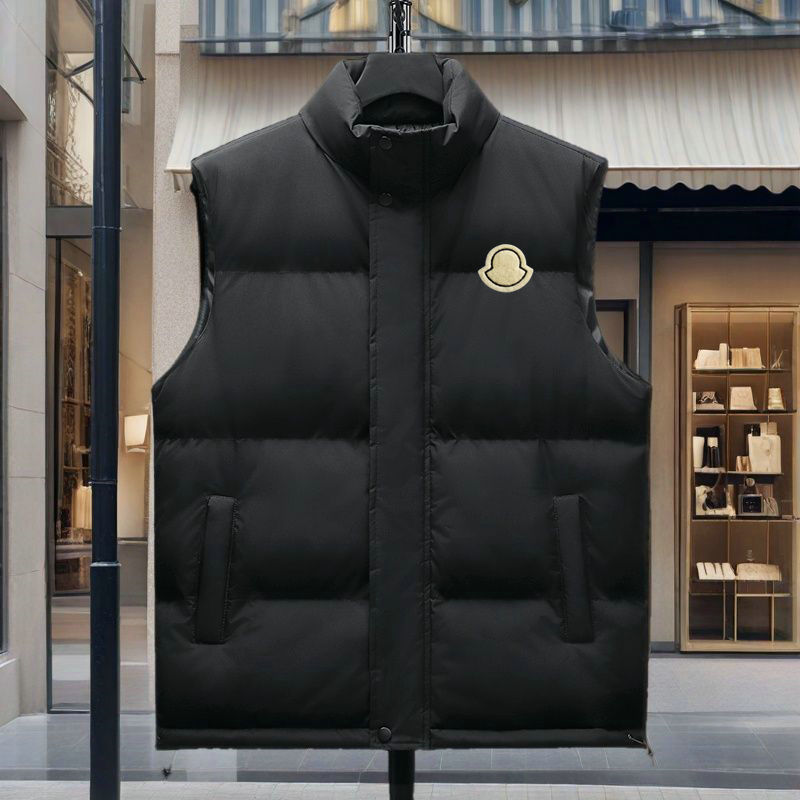 Designer feathered men's down vest vest Men's Winter down vest unisex couple Thickened Warm Women's Men's Jacket Sleeveless outd