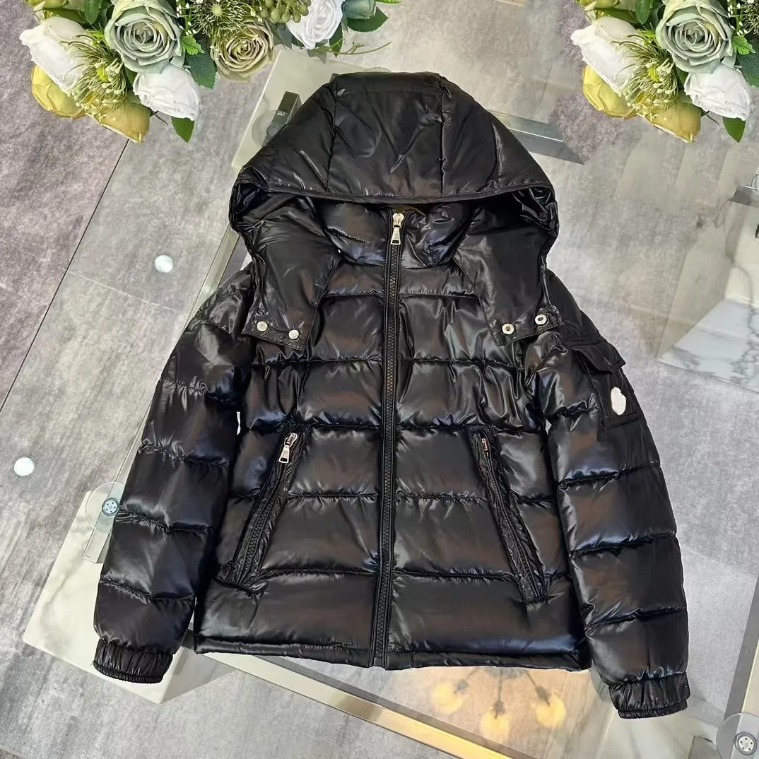 hoodies baby kids designer hooded kid coat outwear winter goose down filling tops comfortable warm white black girl boy school coats pink jacket J26