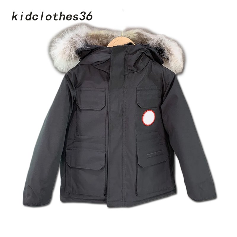 kids jacket kids Down Jackets kid Hooded designer baby coat winter have NFC puffer jackets Parkas Slim Embroidered badge Outerwear girl boy coats Ne