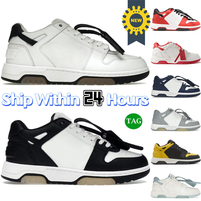 Luxury designer shoes white black blue red orange pink grey mint sand beige aluminium green mens virgils Low Tops out of office Leather sneakers wom