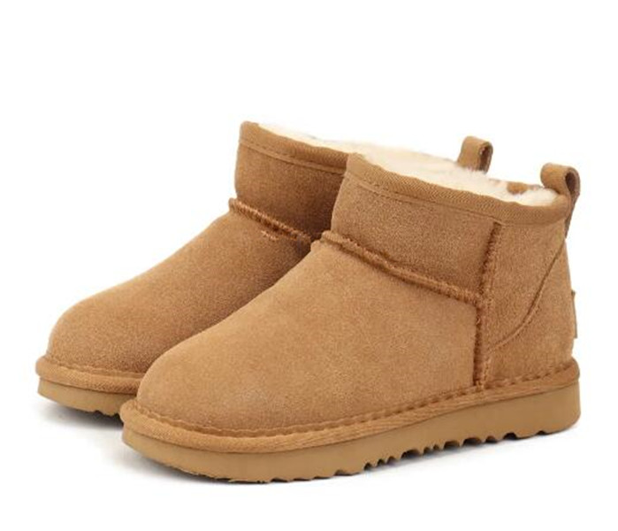 2025Slippers, children's boots, toddler boots, snow boots, designer children's winter classic mini boots, children's fur baby boot