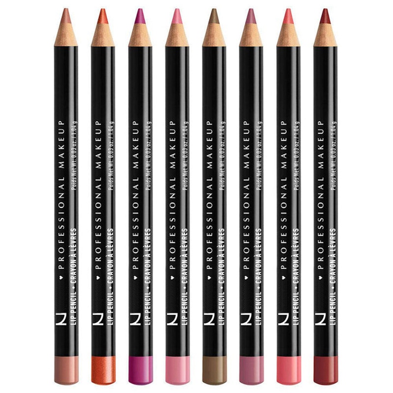 Brand New Designer Slim Lip Pencil Creamy Pale Red Pink Coffee Long-Lasting Lipstick Lip Liner Moisturising Matte Lipliner Professional Makeup L2610