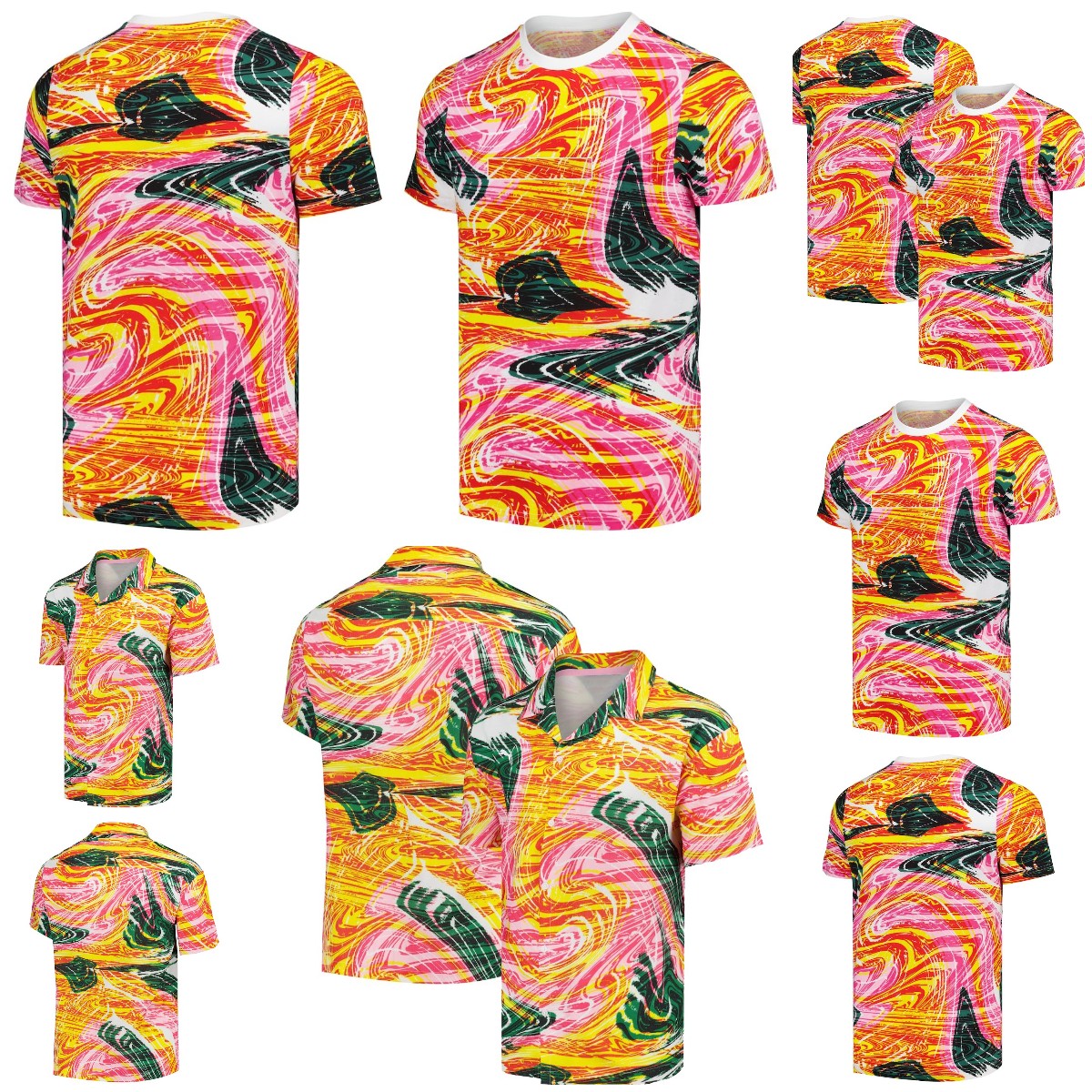 F1 Team 2024 T-shirt à manches courtes Sports de loisirs masculins Vêtements à séchage rapide et vêtements de course personnalisés de taille