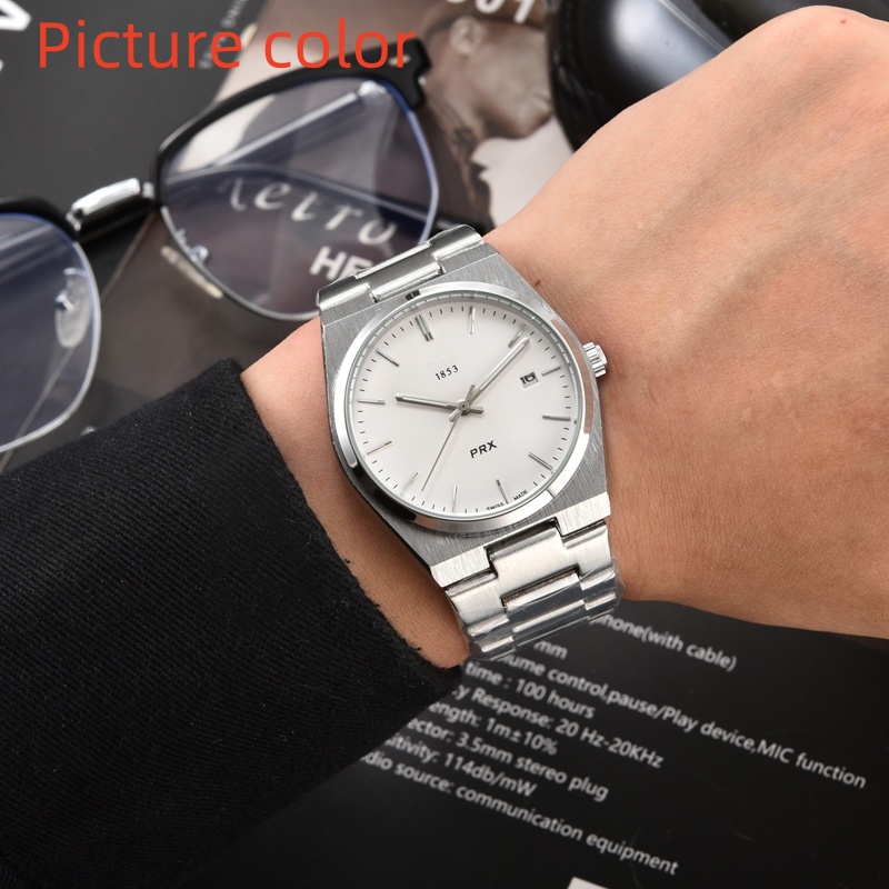 Tiss Wrist Watches for Men 2026 New Mens Watches Three needles Automatic mechanical Watch High quality 1853 Top Luxury Brand designer Clock Steel St