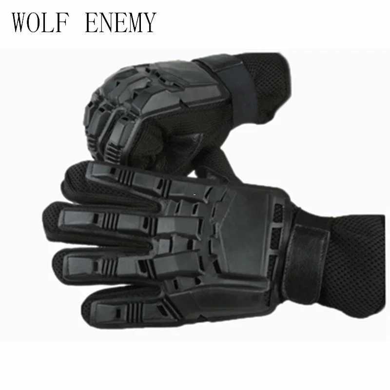 Used for training climbing outdoor hunting riding black half finger hiking gloves tactical gloves CL241007