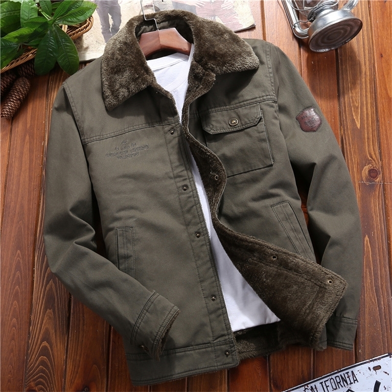 DIMUSI Winter Mens Bomber Jackets Casual Man Fleece Thick Warm Windbreaker Jacket Mens Clothing Army Military Baseball Coats 5XL y240930