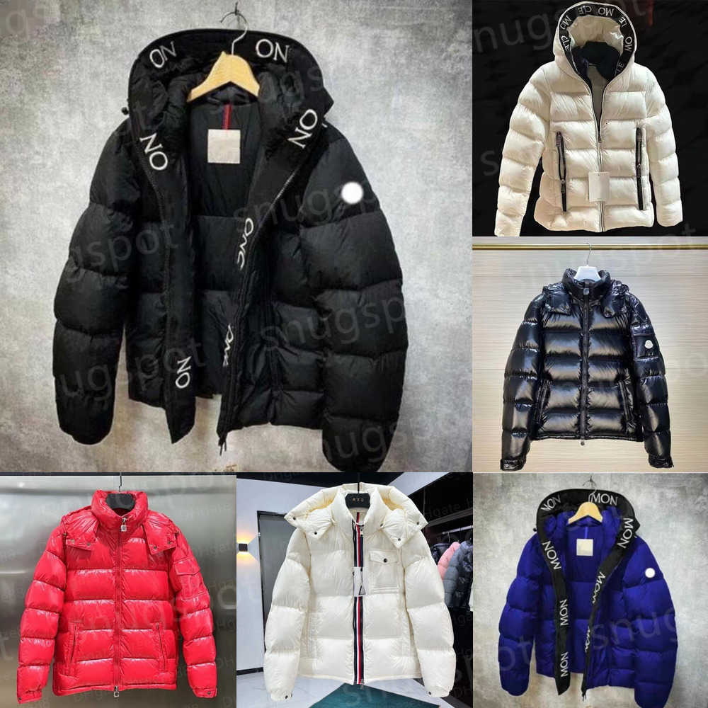 Mens down Jacket Parkas Puffer Hoodie Winter Warm Windproof Coats Classic Quality Outwear Thick Warm Down Jacket Shiny Matte Material Bodywarm Co