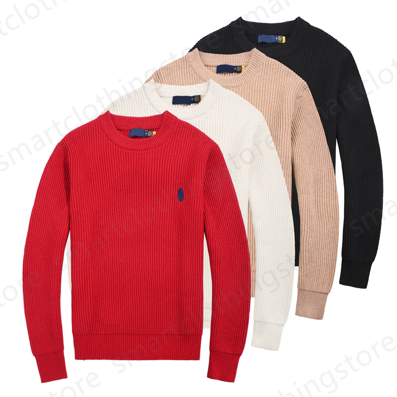 mens Polo Sweaters Men women knitted sweater pull Designer Cotton Embroidery coat Design Casual jumpers Fashion Pullover Polo Sweat Shirt Solid T