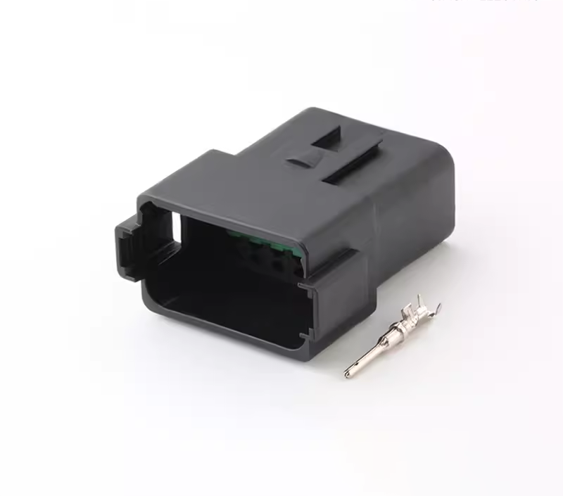 Connecteur de connecteur étanche allemand domestique DT04-12P/DT06-12S, prise d'excavatrice 12p