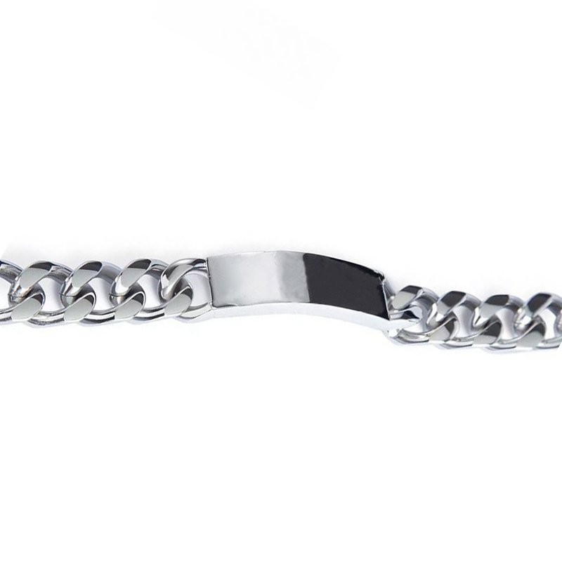 New Cool silver plated designer bracelets mens and womens couple charm bracelet-image-914632755