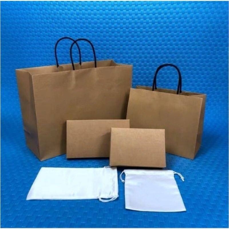 Designer Shopping Bag Box Daily Business With
