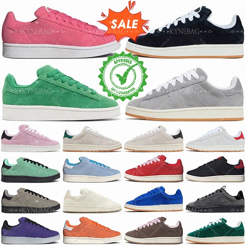 Mens Running Shoes Designer Platform Sneakers Flat Lace Up Casual Shoes With Tree Line Women 00 Suede Canvas Shoes Dark Cloud Wonder Semi Lucid B-image-991600404