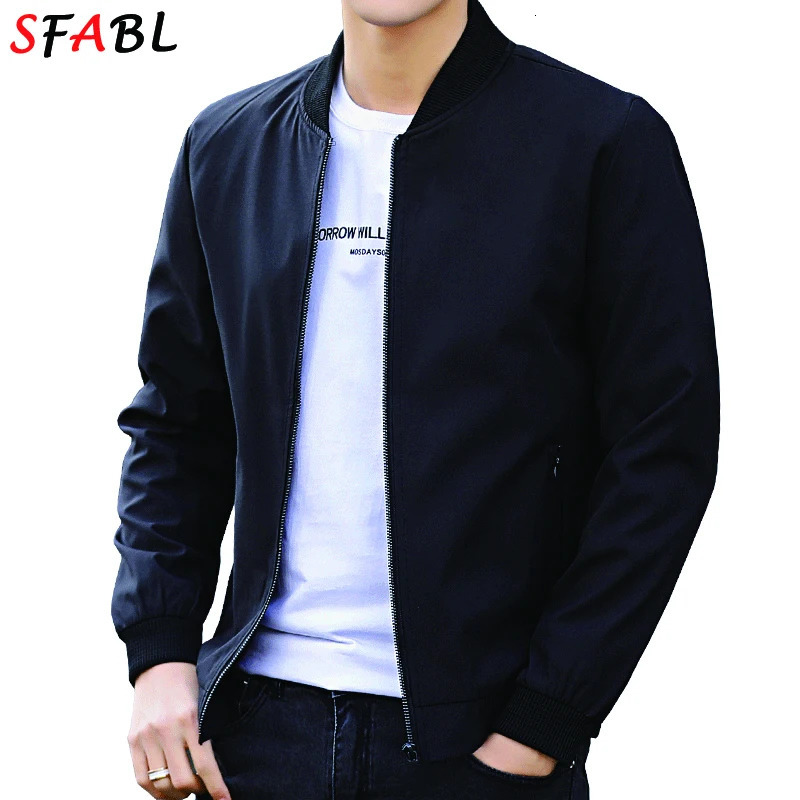 Latest spring jacket mens casual jacket zipper pocket bomber jacket mens jacket ultra-thin suitable for baseball jacket L-3XL jacket 241009