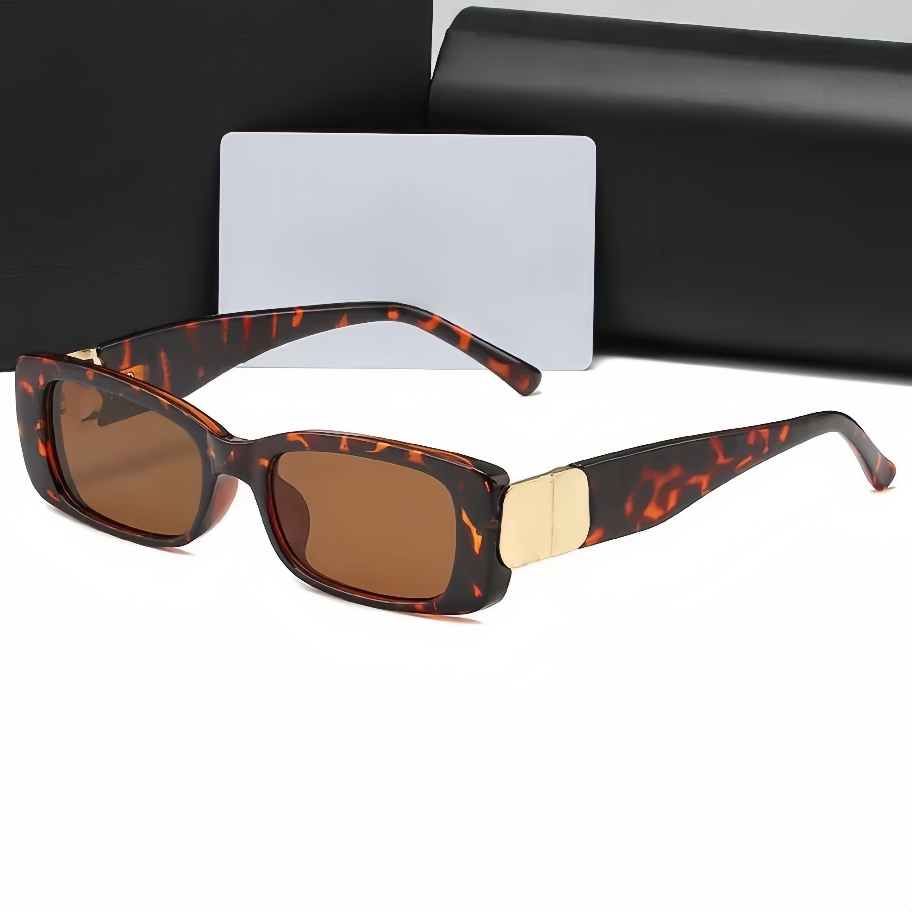 designer for men womens sunglasses man woman rectangle polarized classic mirror sunglasses Lunette de frame shades sunglass with box