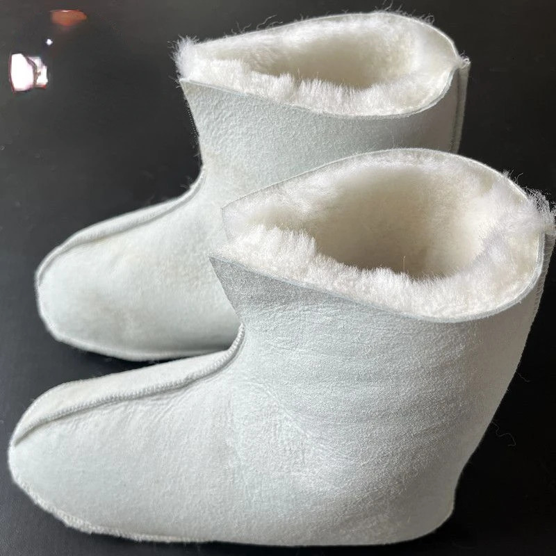 Sheepskin socks cold resistant thick warm socks mens and womens winter wool socks er real wool 241009